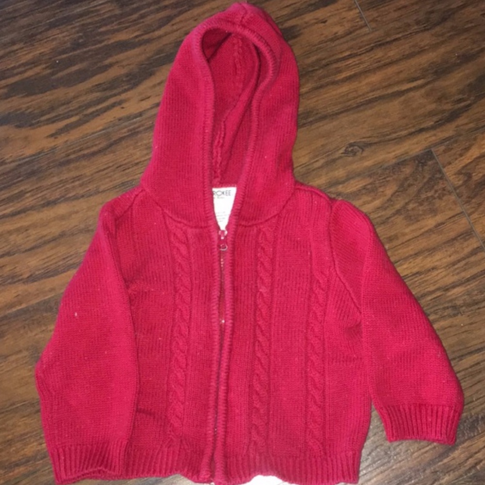 Cherokee Baby Knit Zip Up Hoodie